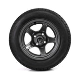 MODZ Drift 12x7 Gunmetal & Gladiator Golf A/P Tire Package
