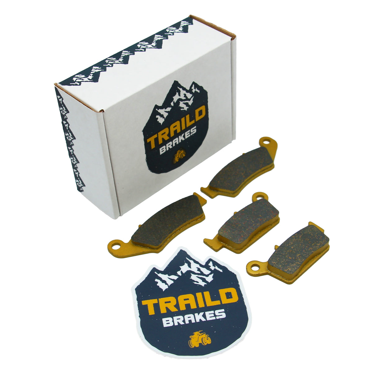 Suzuki RM125/RM250/RMX250 1996-2008 Ceramic Brake Pad Set Traild