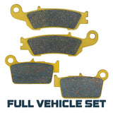 Yamaha WR250F/WR450F 2016-2021 Ceramic Brake Pad Set Traild