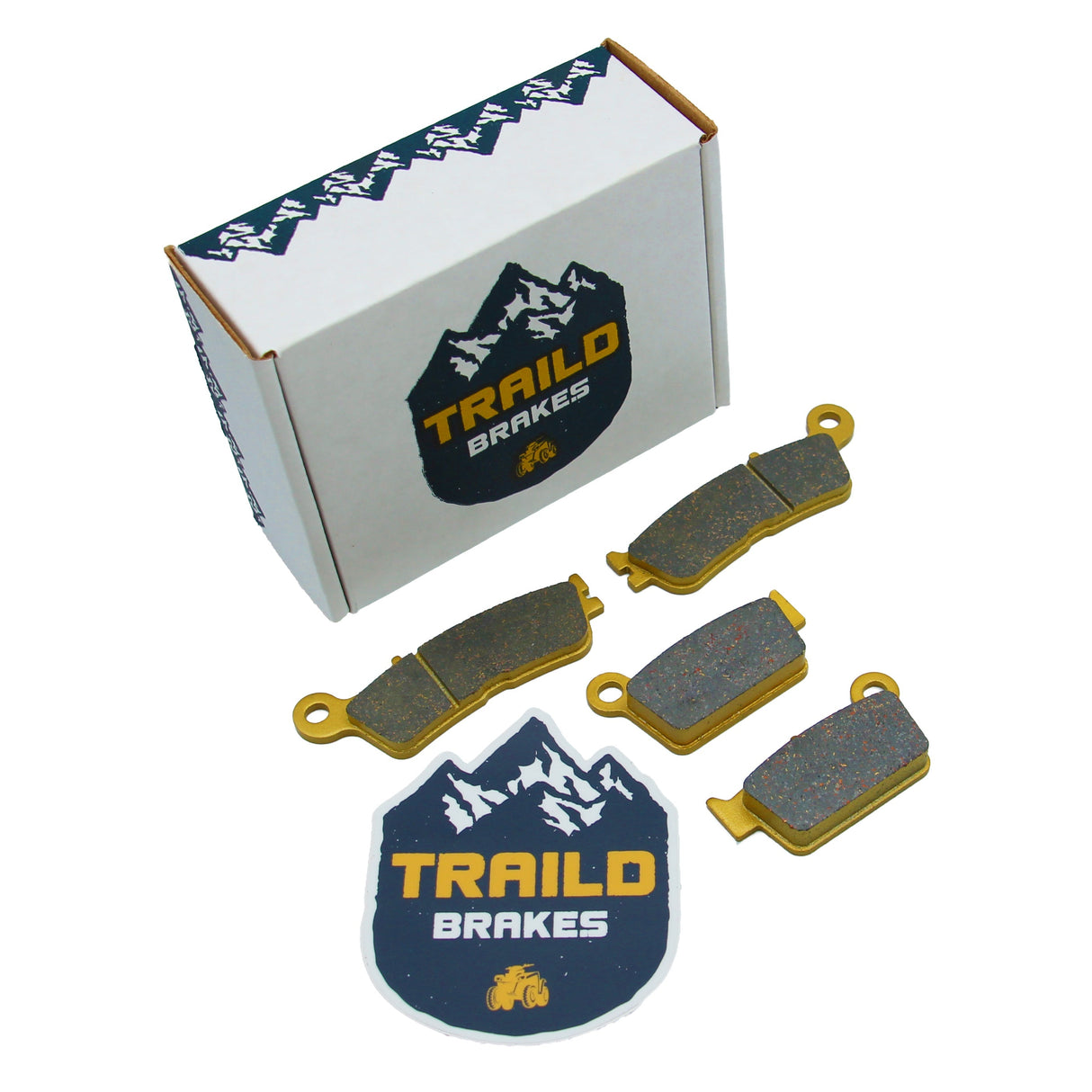 Yamaha WR250F/WR450F 2021-2026 Ceramic Brake Pad Set Traild