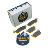 Yamaha WR250F/WR450F 2021-2026 Ceramic Brake Pad Set Traild