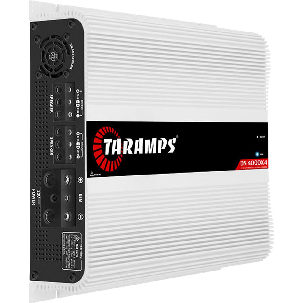 Taramps DS4000X4 | 4000W RMS 4-Channel Amplifier 2-Ohm Taramps