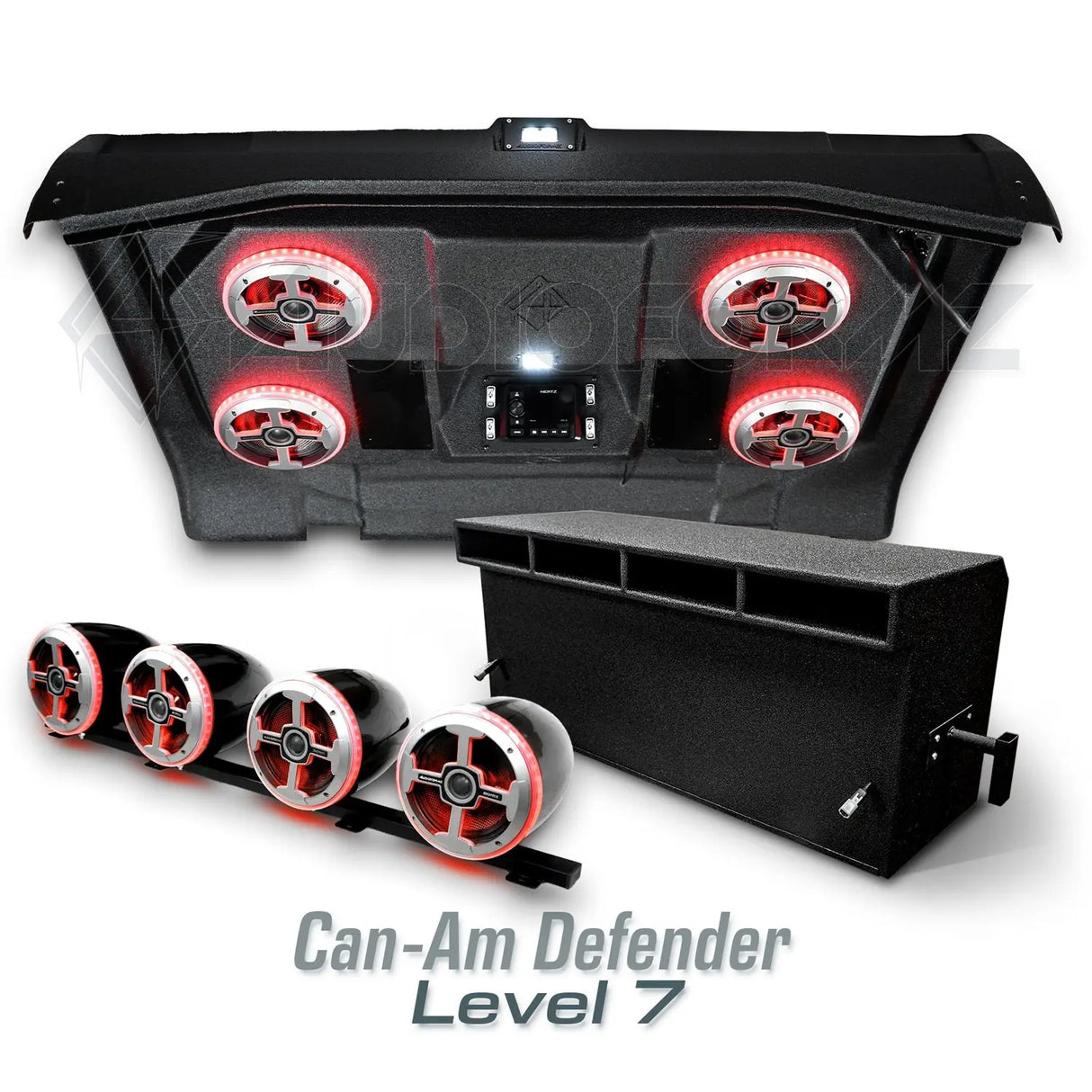 2016+ Can-Am Defender HD7-HD10 Stereo Tops (2-Door) Can-Am