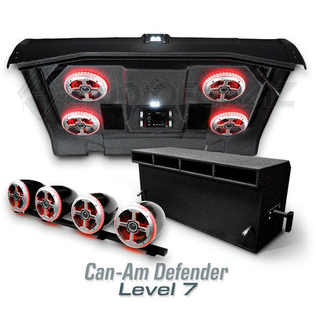 2016+ Can-Am Defender HD7-HD10 Stereo Tops (2-Door)