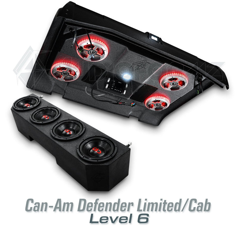 2016-2025 Can-Am Defender HD7-HD10 Limited/Cab Stereo Tops (2-Door)