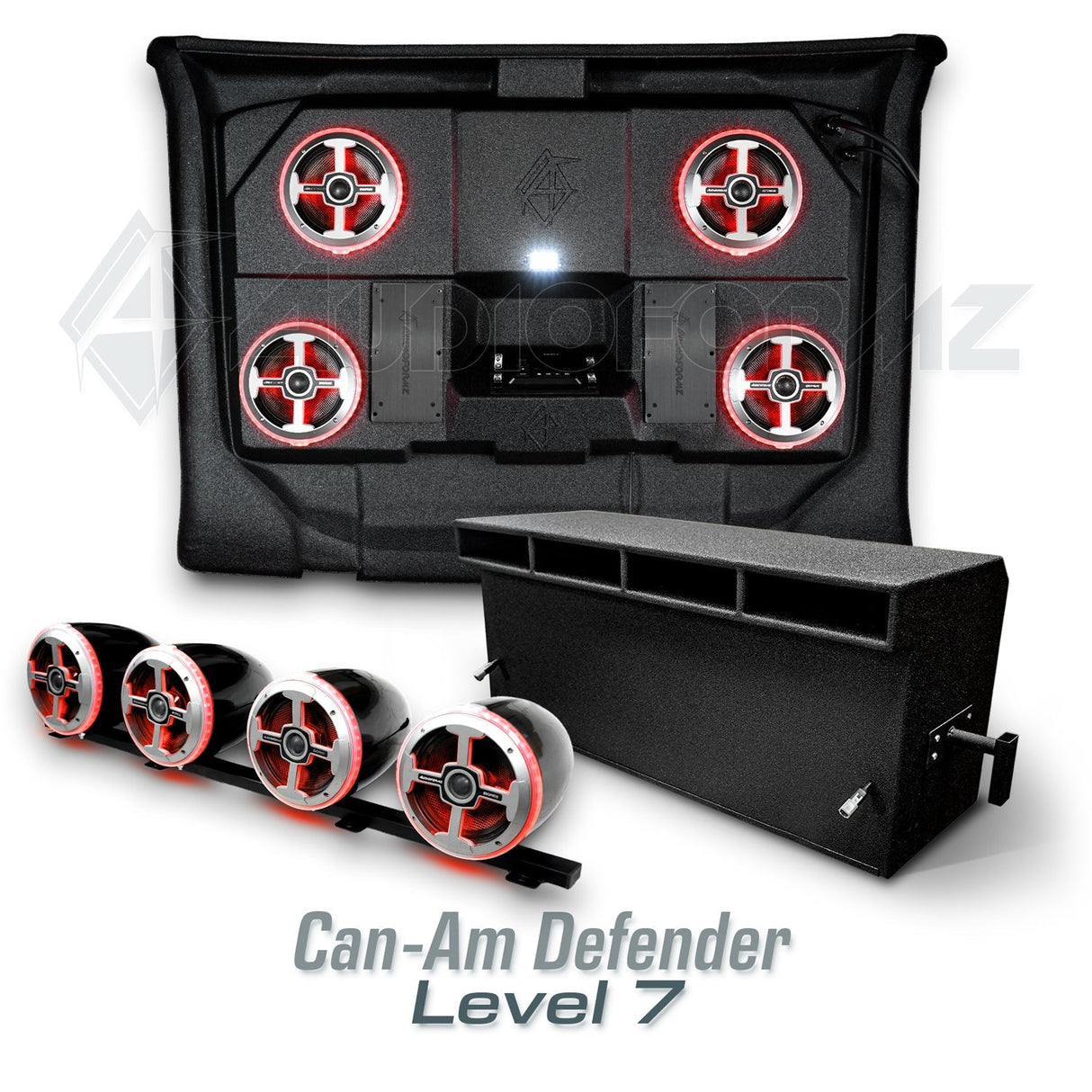 2026+ Can-Am Defender HD11 Stereo Tops (2-Door) Can-Am