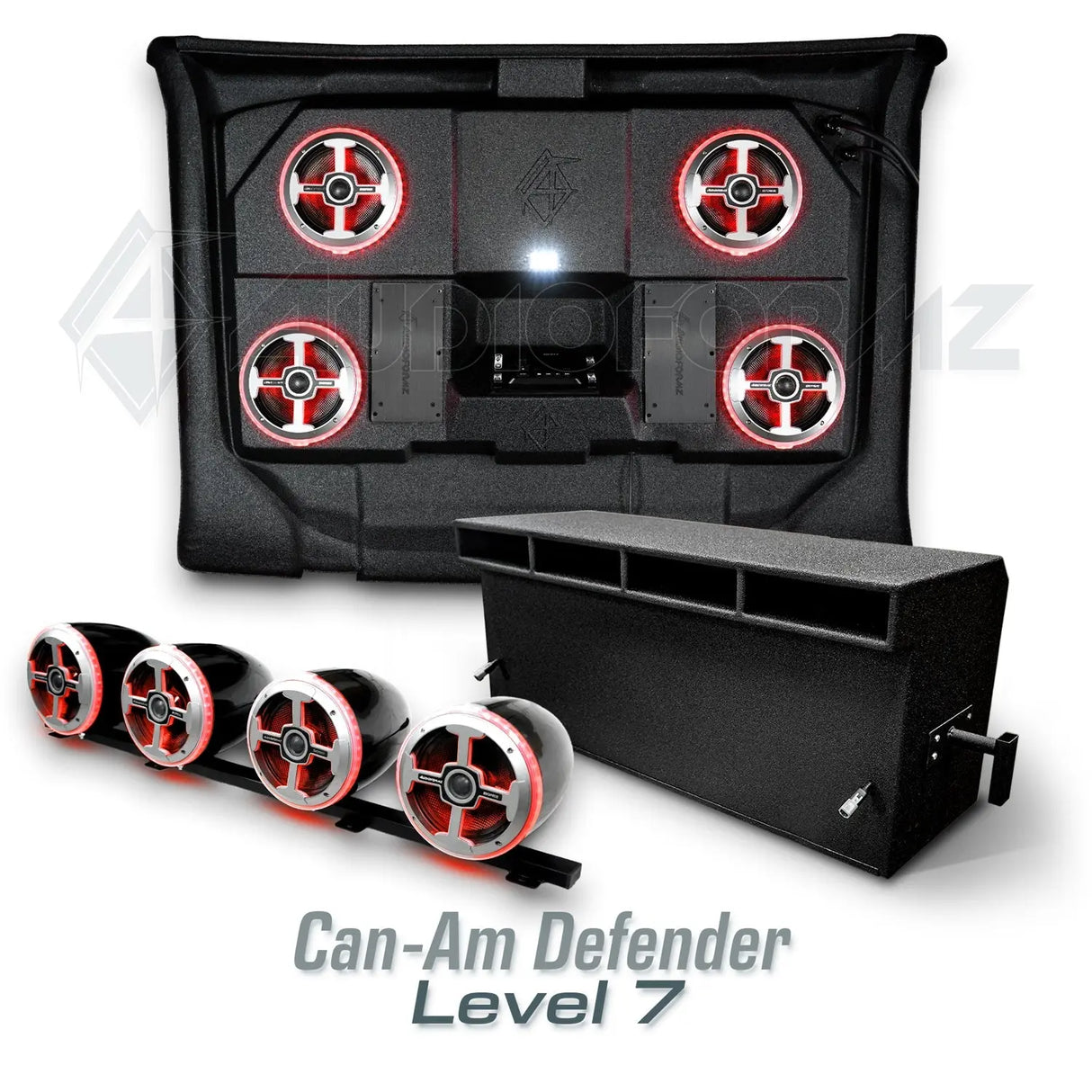 2016+ Can-Am Defender HD7-HD10 Stereo Tops (2-Door) Can-Am