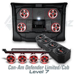 2026+ Can-Am Defender HD11 Limited/Cab Stereo Tops (2-Door)