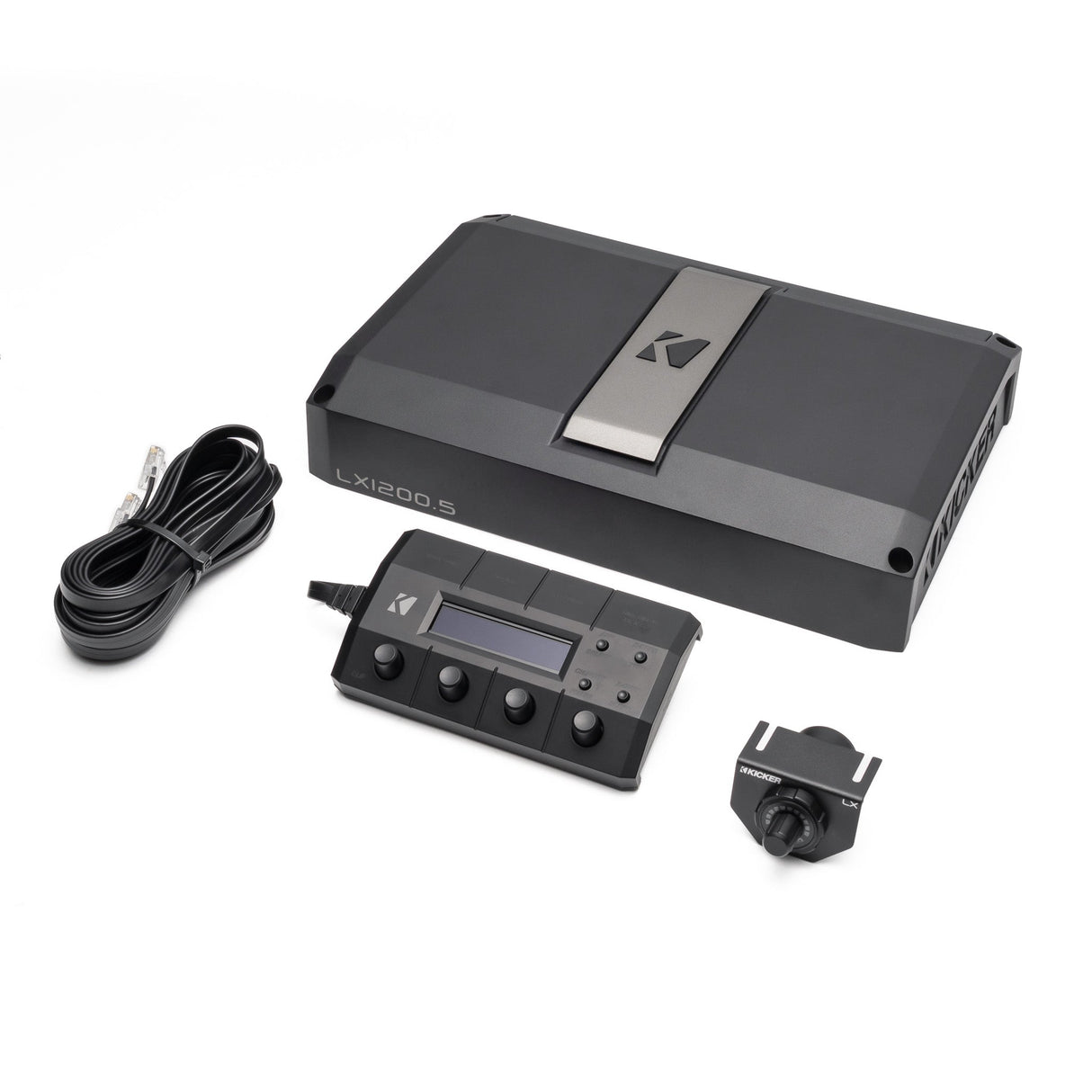 Kicker Plug & Play LX Amp Kit Bundle Upgrade | '18- Current JL Wrangler/ '20- Current JT Gladiator
