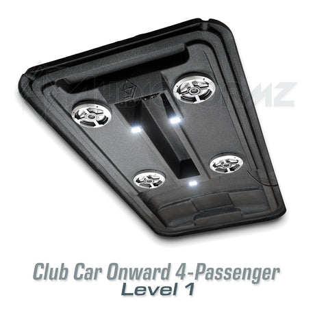 Club Car Onward 4-Passenger Golf Cart Stereo Tops (4-Seat) Club Car