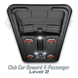 Club Car Onward 4-Passenger Golf Cart Stereo Tops (4-Seat) Club Car
