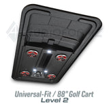88in Universal-Fit Golf Cart Stereo Tops (4-Seat)