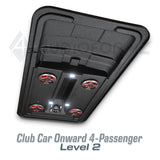 Club Car Onward 4-Passenger Golf Cart Stereo Tops (4-Seat) Club Car