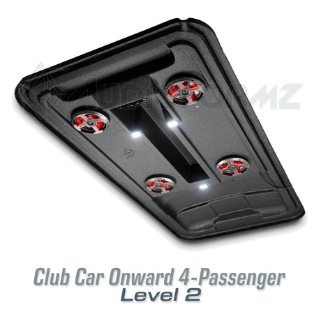 Club Car Onward 4-Passenger Golf Cart Stereo Tops (4-Seat) Club Car