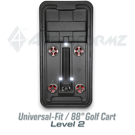 88in Universal-Fit Golf Cart Stereo Tops (4-Seat) Universal-Fit