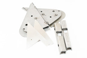 OBS Solutions Dual Plate GM Mirror Conversion Kit - 1992-1997 Ford F-Series & Bronco OBS Solutions