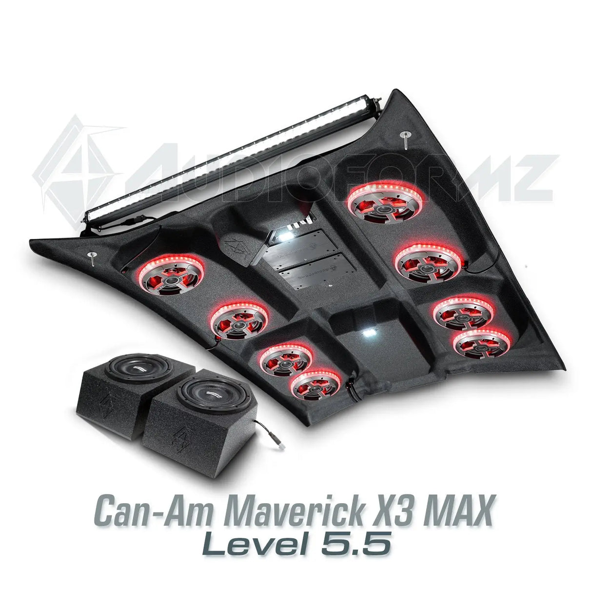 Can-Am Maverick X3 MAX Stereo Tops (4-Seat) Can-Am