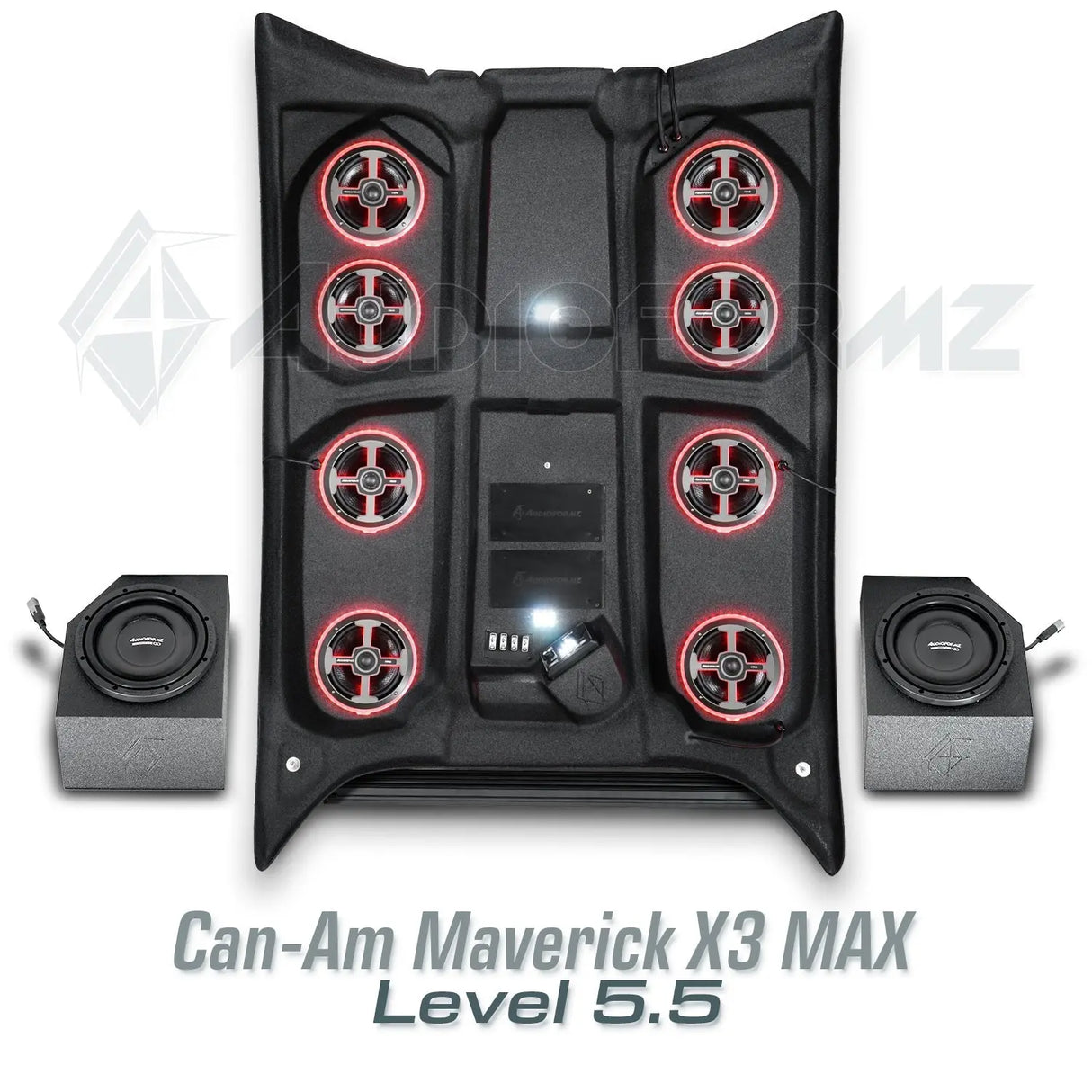 Can-Am Maverick X3 MAX Stereo Tops (4-Seat) Can-Am