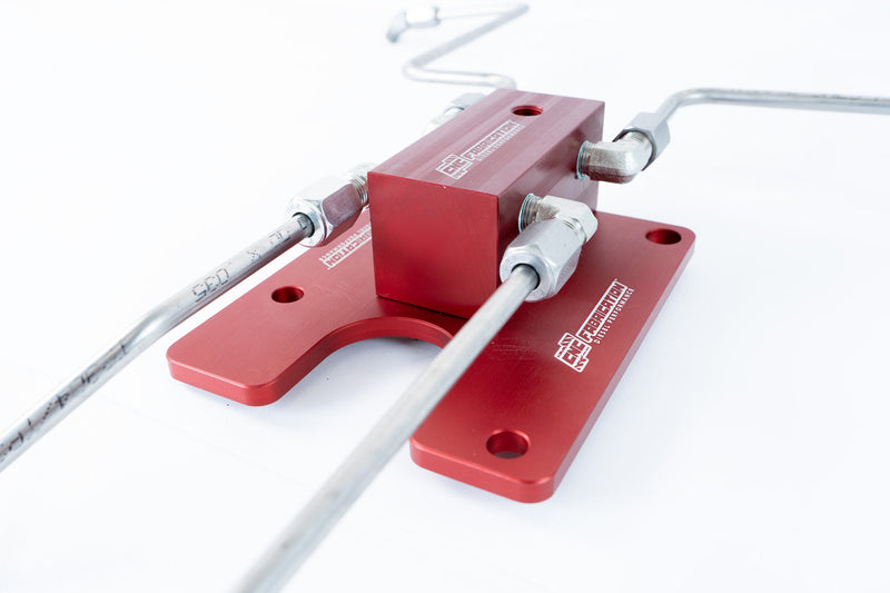 CNC Fabrication Valley Mount Fuel Line Kit (1994.5-2003)