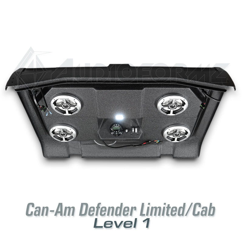 2016-2025 Can-Am Defender HD7-HD10 Limited/Cab Stereo Tops (2-Door)