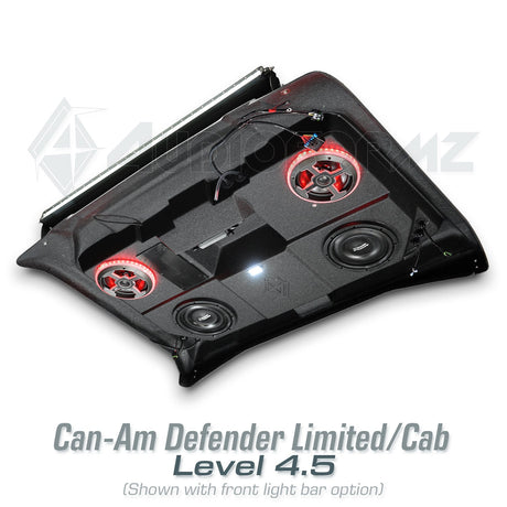2026+ Can-Am Defender HD11 Limited/Cab Stereo Tops (2-Door)