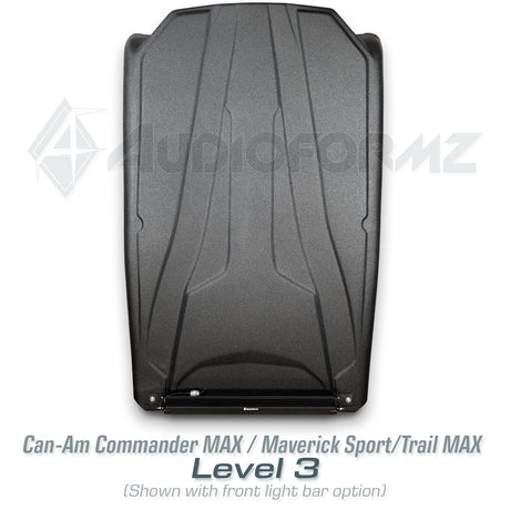 2021+ Can-Am Commander MAX / 2019+ Maverick Sport MAX Stereo Tops (4-Seat)