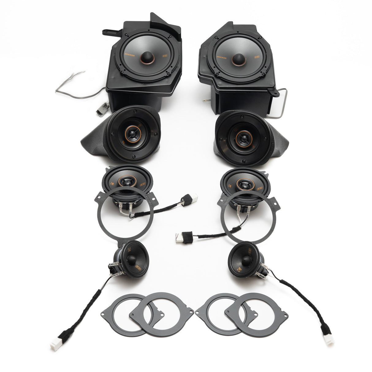 Kicker Plug & Play Full System Bundle Upgrade | '24 - Current JL Wrangler/ '24 - Current JT Gladiator
