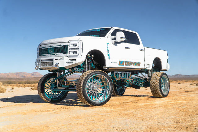 Ford Super Duty 18"-24" Front & Rear 4 Long Arm Lift Kit Papis