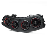 MB Quart Tuned Rear Soundbar with 8 Inch Coaxial Speakers with RGB LED Lighting option (MBQJ-48CRGB24+) I '24- Current JL Wrangler/ '24- Current JT Gladiator