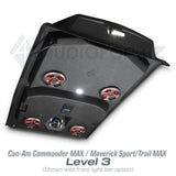 2021+ Can-Am Commander MAX / 2019+ Maverick Sport MAX Stereo Tops (4-Seat) Can-Am
