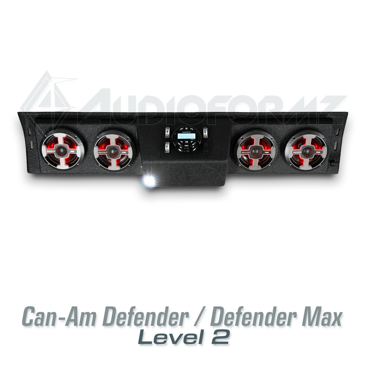 2016+ Can-Am Defender & Defender MAX Stereo Soundbar (HD7-HD10) Can-Am