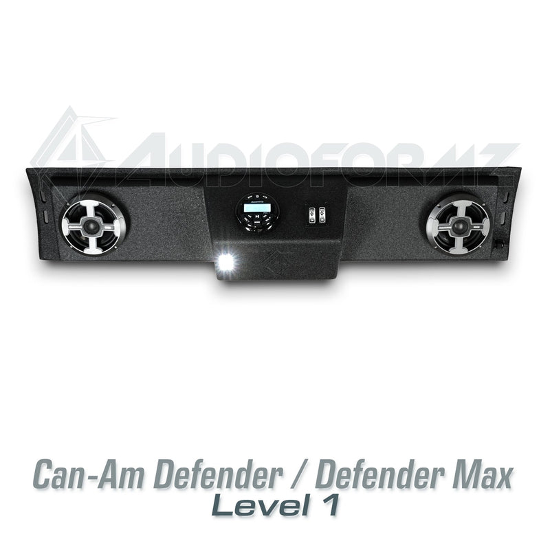 2016+ Can-Am Defender & Defender MAX Stereo Soundbar (HD7-HD10)