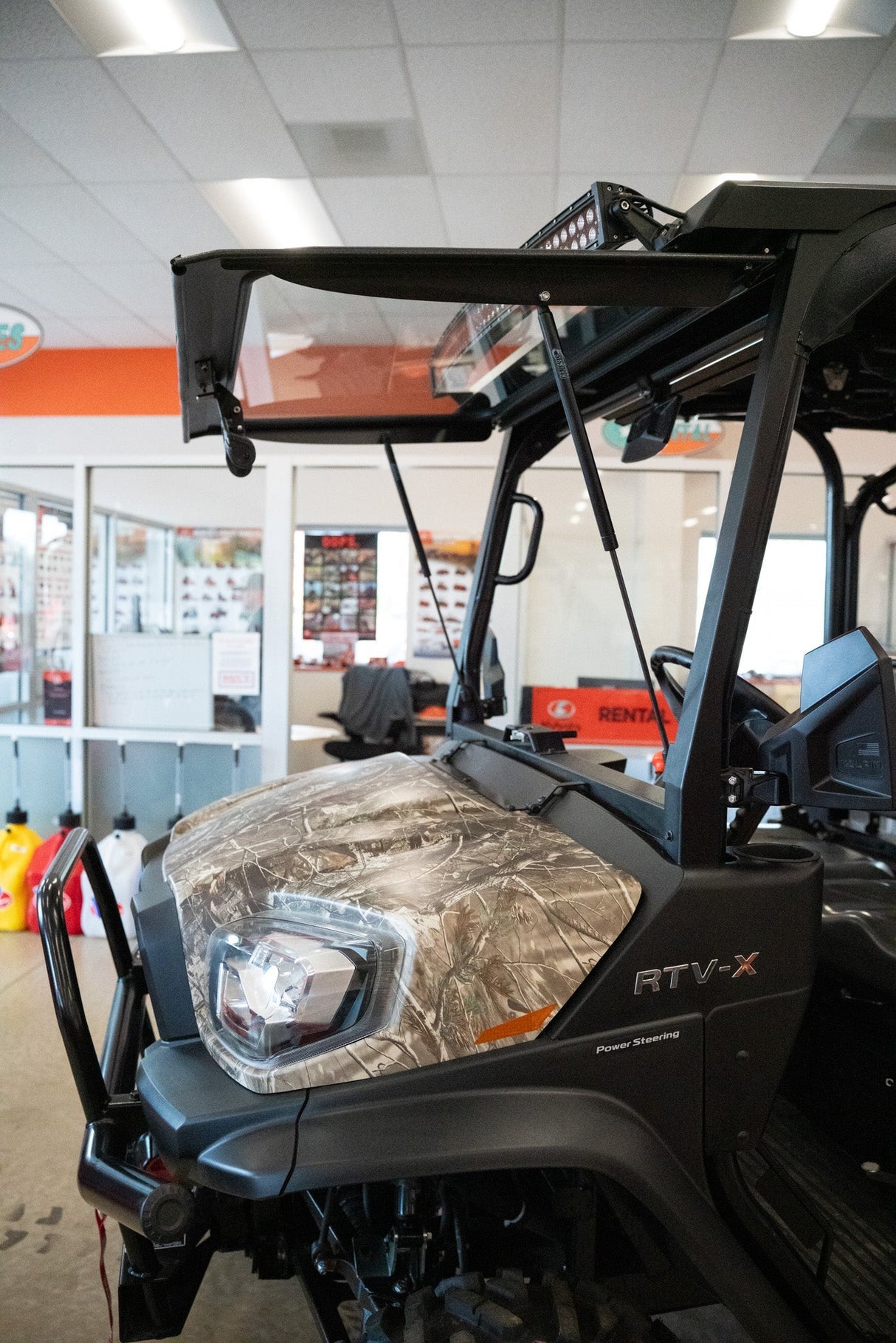 Tip Out Windshield 2015-2026 Kubota RTV X900 Fortress Pro