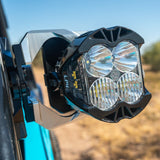 Cuero Race Mirror / Baja Designs LP4 Light Combo Chupacabra Offroad