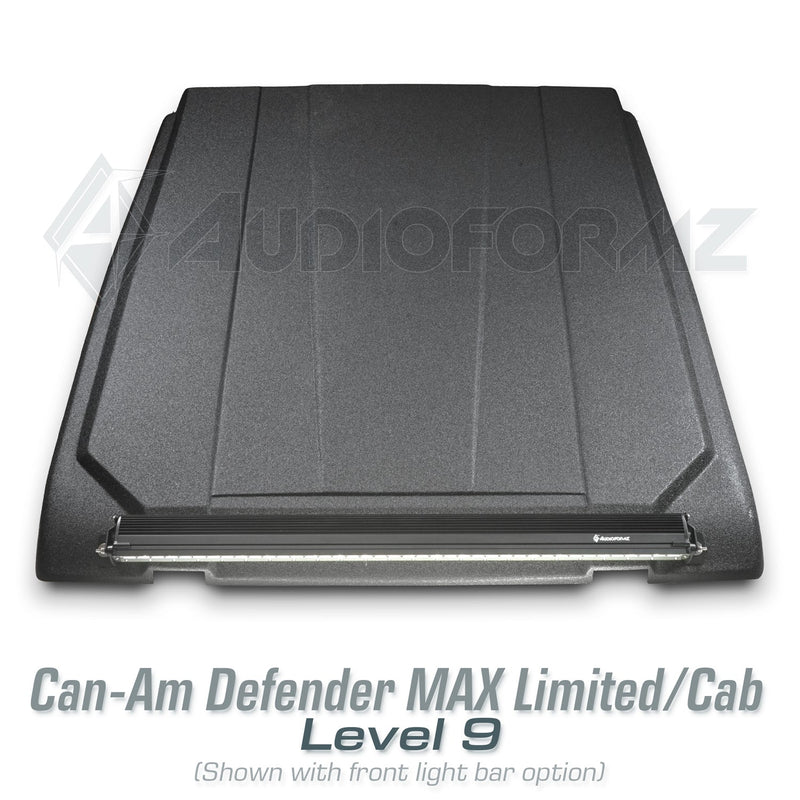 2026+ Can-Am Defender MAX HD11 Limited/Cab Stereo Tops (4-Door)