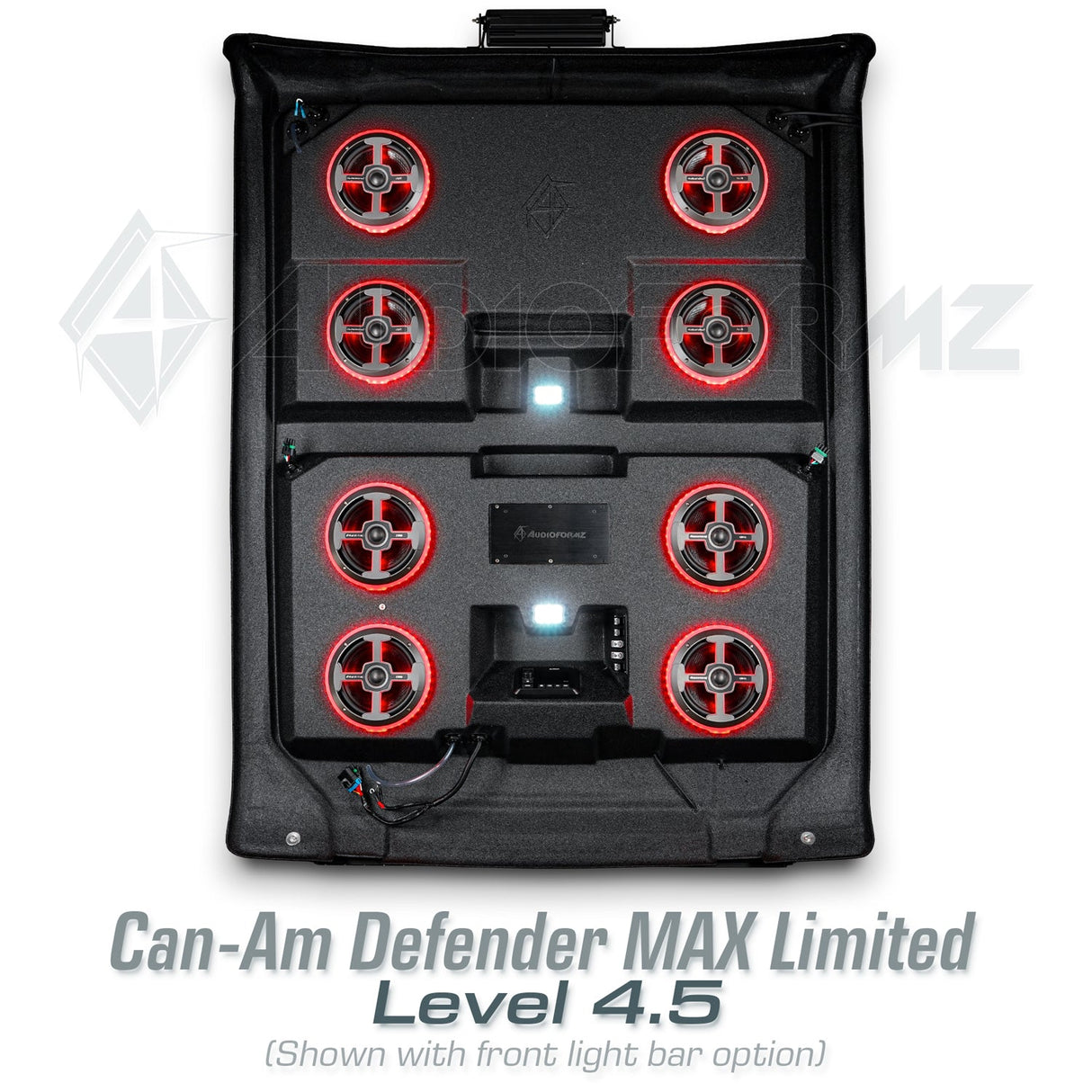 2016-2025 Can-Am Defender MAX HD7-HD10 Limited/Cab Stereo Tops (4-Door)