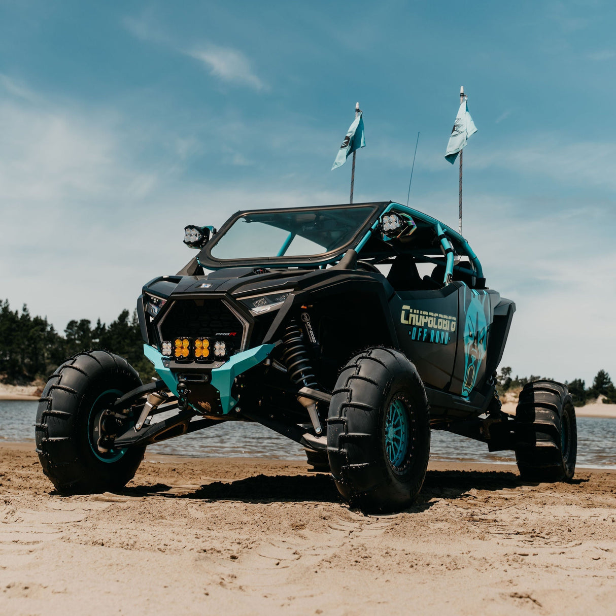 2025+ RZR Pro R Plate Winch Bumper Chupacabra Offroad