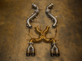 Mclaren 650S / MP4-12C F1 Sport Exhaust System Valvetronic Designs