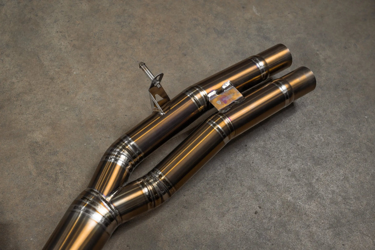 Audi TTRS MK3 Valved Sport Exhaust System Valvetronic Designs