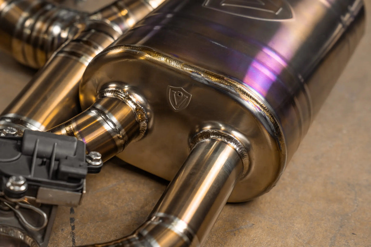 Audi TTRS MK3 Valved Sport Exhaust System Valvetronic Designs