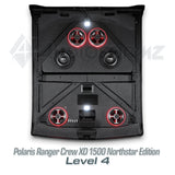 2024+ Polaris Ranger Crew Northstar/Cab XD 1500 Stereo Tops (4-Door)