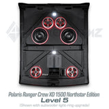 2024+ Polaris Ranger Crew Northstar/Cab XD 1500 Stereo Tops (4-Door)