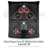 2024+ Polaris Ranger Crew Northstar/Cab XD 1500 Stereo Tops (4-Door)