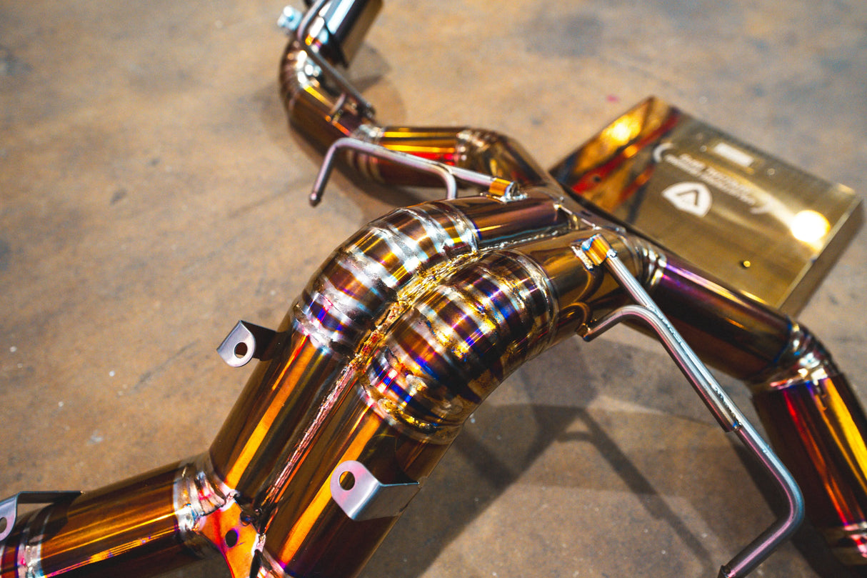 Mclaren 570S / 620R F1 Race Exhaust System Valvetronic Designs