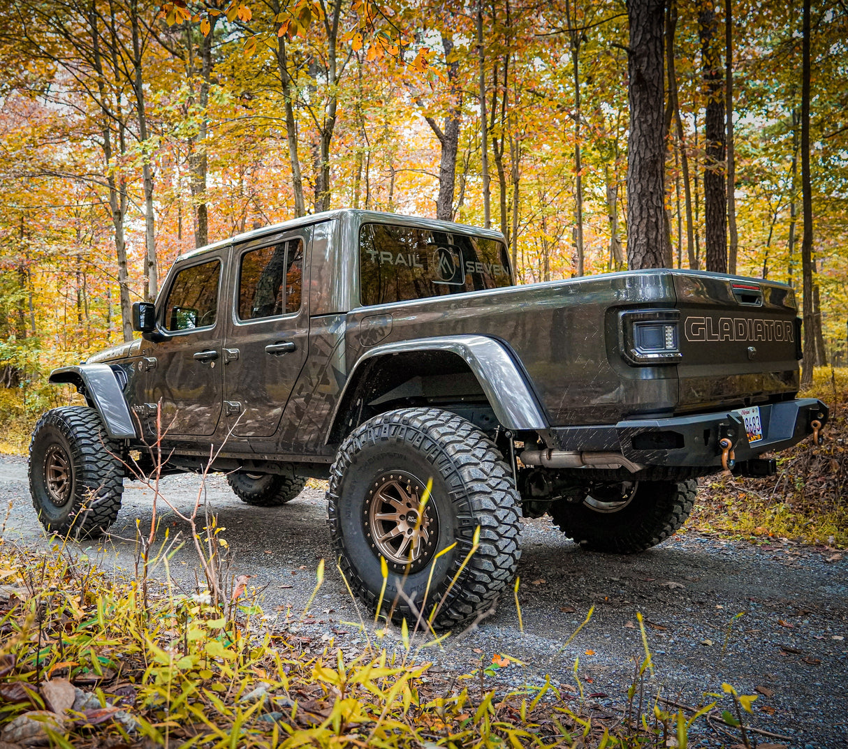 Rugged Ridge Rear Inner Fender Liners I '20- '24 Jeep JT Gladiator