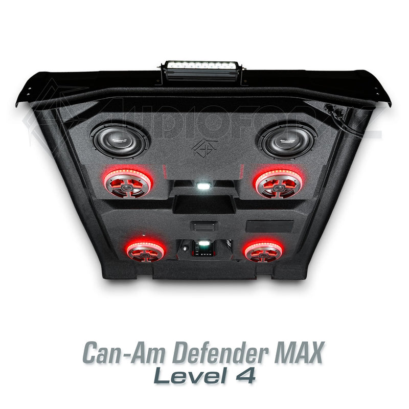 2026+ Can-Am Defender MAX HD11 Stereo Tops (4-Door)