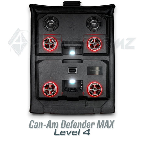 2016+ Can-Am Defender MAX HD7-HD10 Stereo Tops (4-Door)