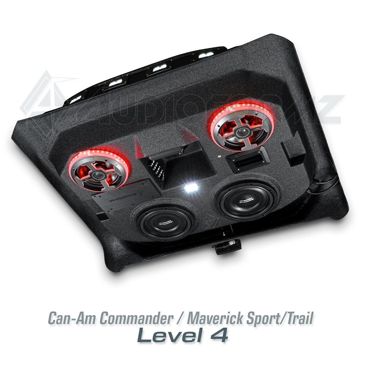 2021+ Can-Am Commander / 2019+ Maverick Sport / 2018+ Maverick Trail Stereo Tops (2-Seat) Can-Am