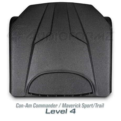 2021+ Can-Am Commander / 2019+ Maverick Sport / 2018+ Maverick Trail Stereo Tops (2-Seat)