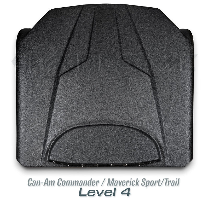 2021+ Can-Am Commander / 2019+ Maverick Sport / 2018+ Maverick Trail Stereo Tops (2-Seat)